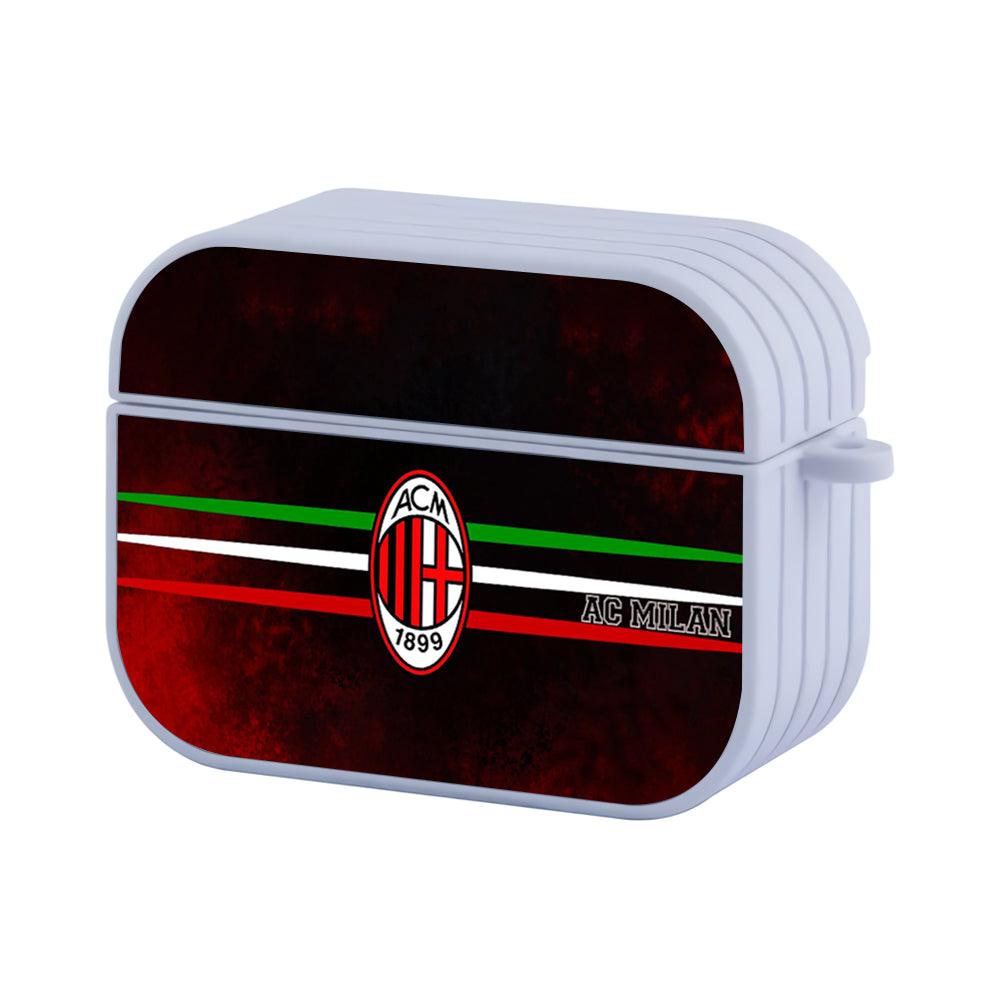 AC Milan Football Club Logo Apple Airpods Pro 3 Case-White-Carneyforia