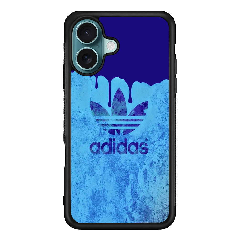 Adidas Blue Paint iPhone 17 Case