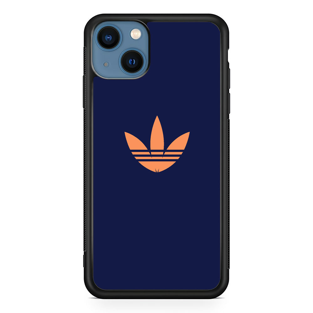 Adidas Deep Blue Logo iPhone 14 Plus Case - Carneyforia