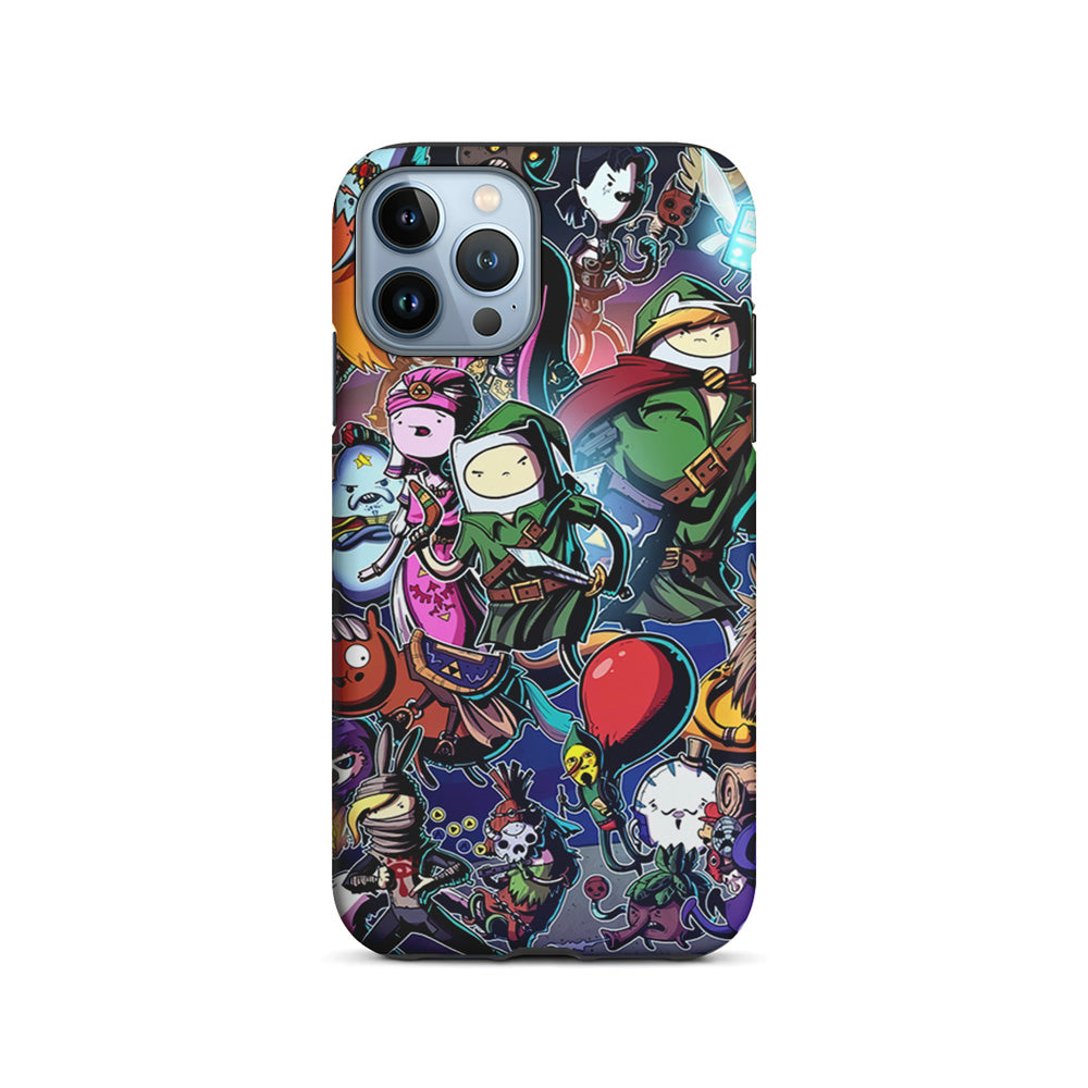 Adventure Time Classic War iPhone 15 Pro Max Case
