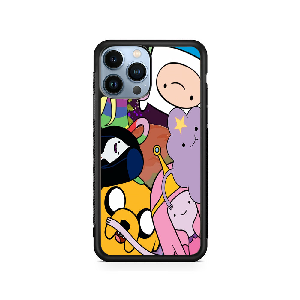 Adventure Time Happy Team iPhone 15 Pro Max Case