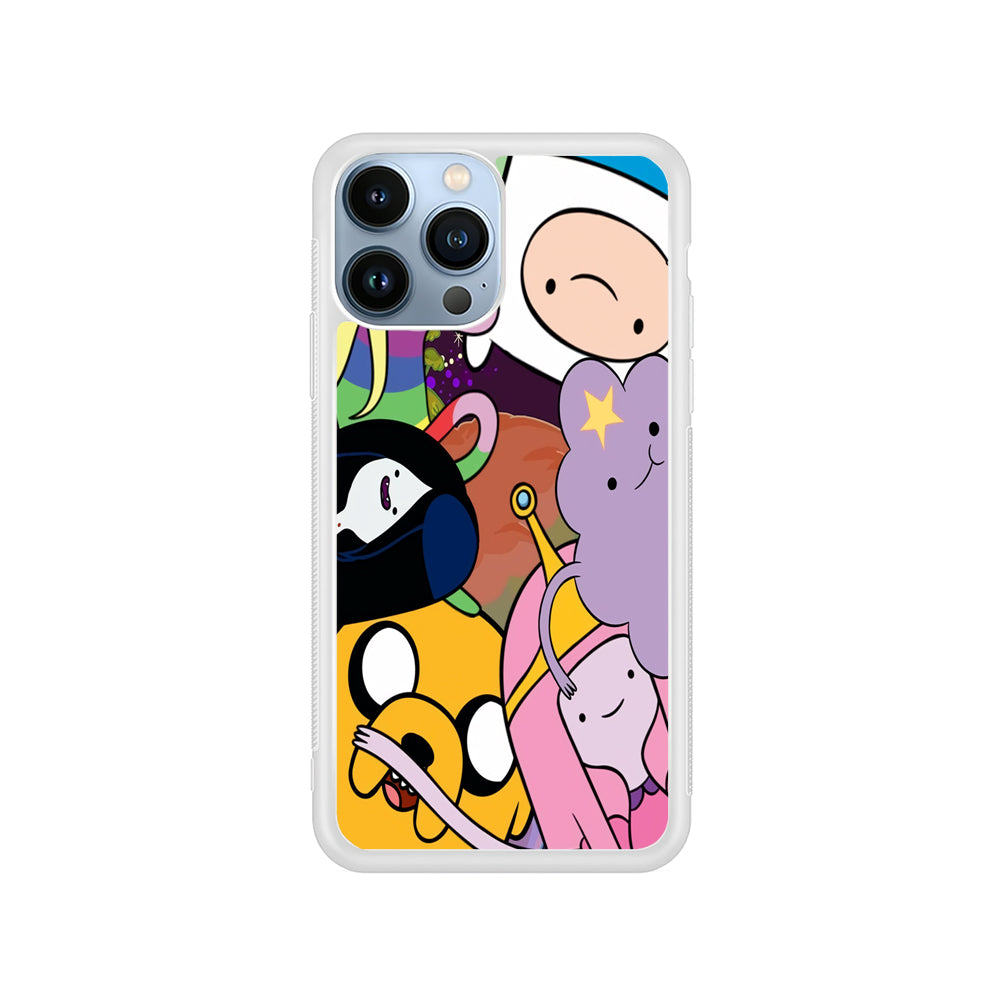 Adventure Time Happy Team iPhone 15 Pro Max Case