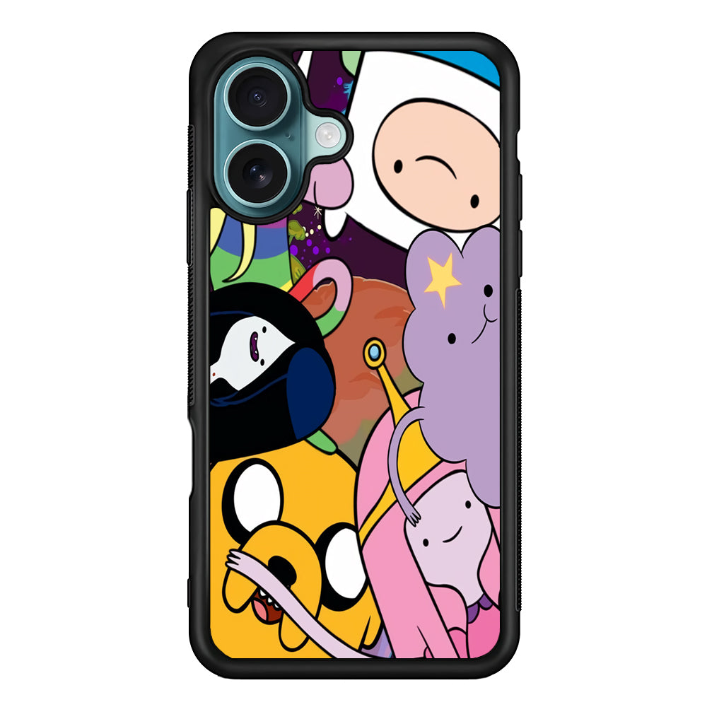 Adventure Time Happy Team iPhone 17 Case