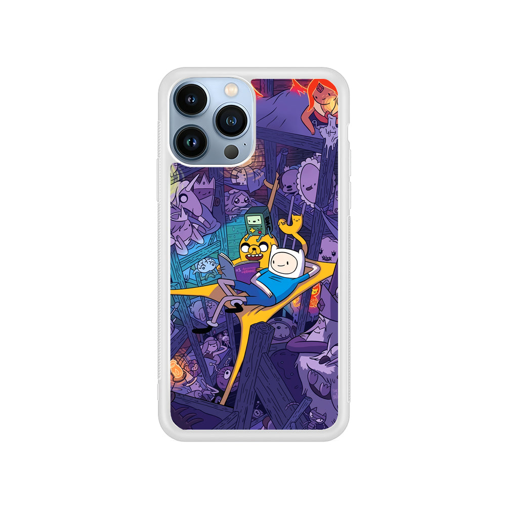 Adventure Time Night Tale iPhone 15 Pro Case