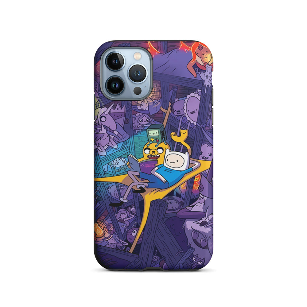 Adventure Time Night Tale iPhone 15 Pro Case