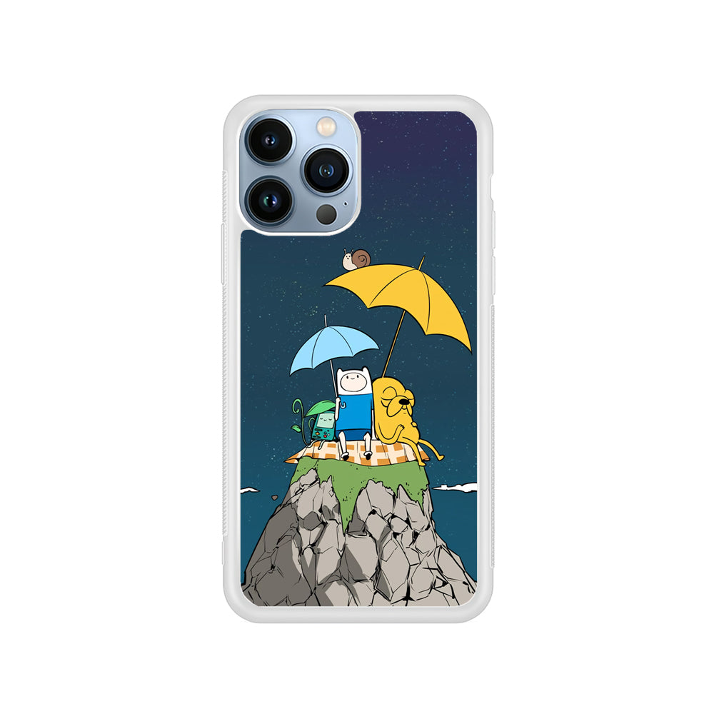 Adventure Time Night Vacation iPhone 15 Pro Max Case