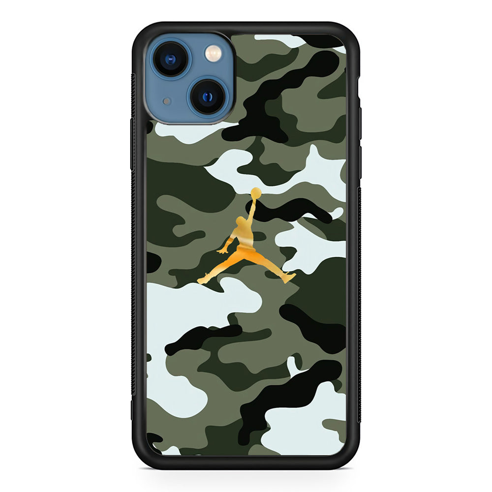 Air Jordan Camo Forest Beast iPhone 14 Plus Case - Carneyforia