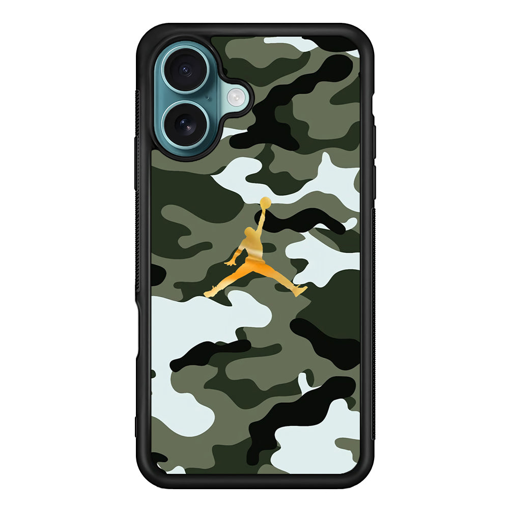 Air Jordan Camo Forest Beast iPhone 17 Case