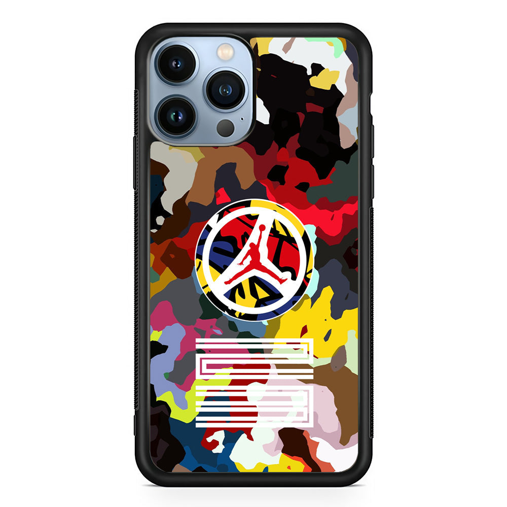 Air Jordan Colorful Way iPhone 15 Pro Case - Carneyforia