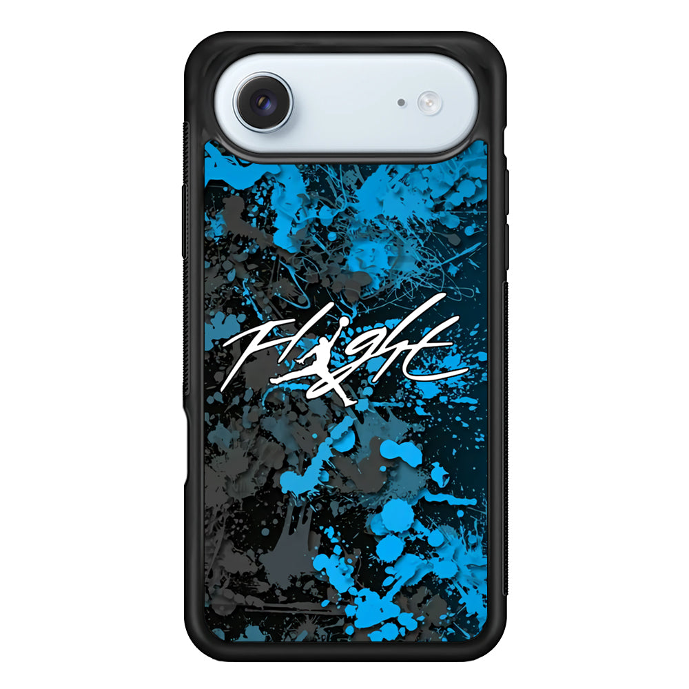 Air Jordan Flight Paint Blue Dominant iPhone 17 Air Case