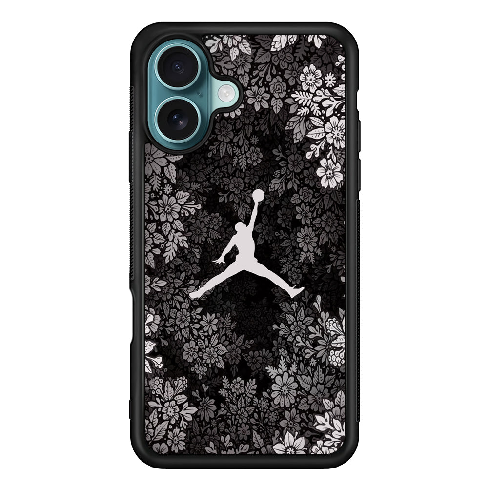 Air Jordan Flower On Winter iPhone 17 Case