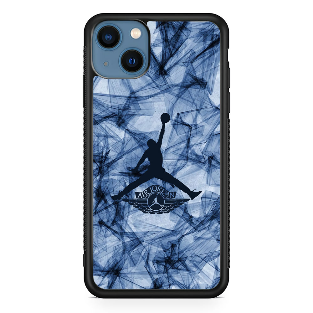 Air Jordan Ink Abstract iPhone 15 Case - Carneyforia
