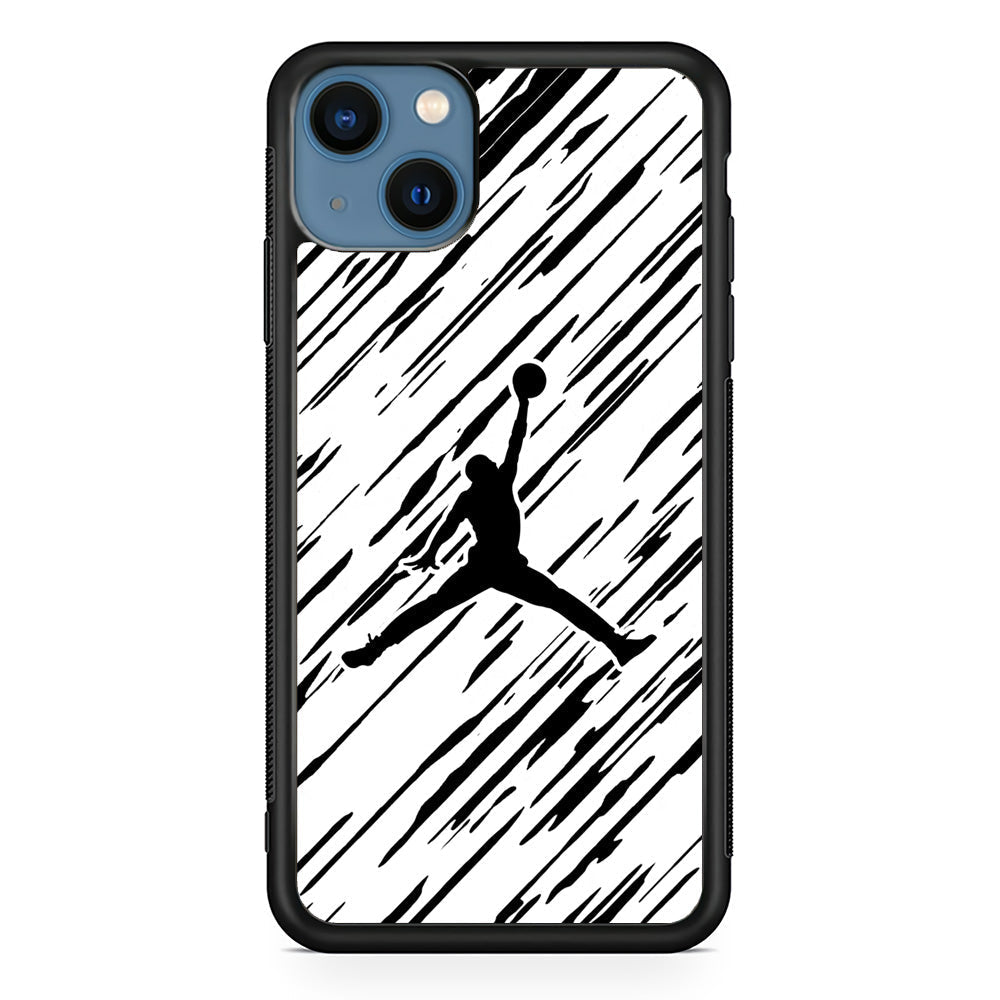 Air Jordan Ink Splash iPhone 15 Plus Case - Carneyforia