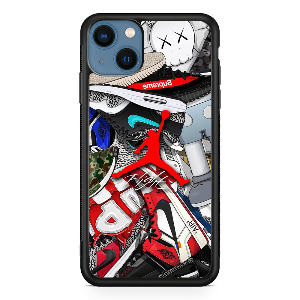 Air Jordan Leader of Layer iPhone 14 Plus Case - Carneyforia