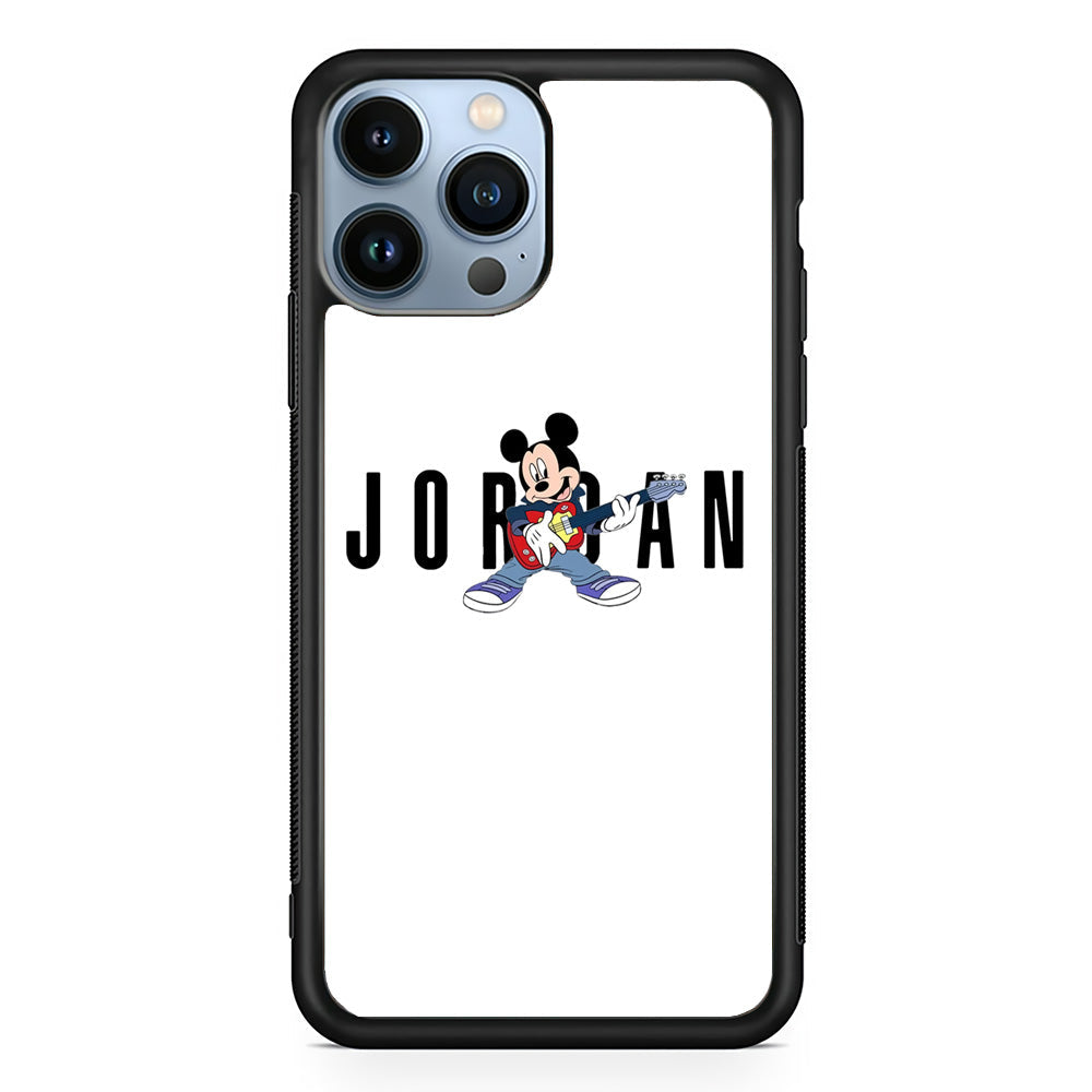 Air Jordan Mickey Guitar iPhone 15 Pro Max Case