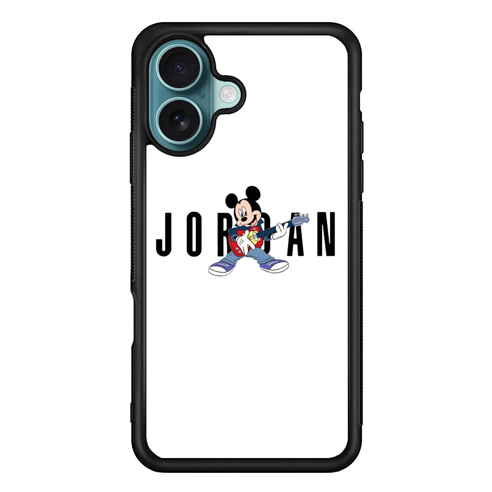Air Jordan Mickey Guitar iPhone 17 Case