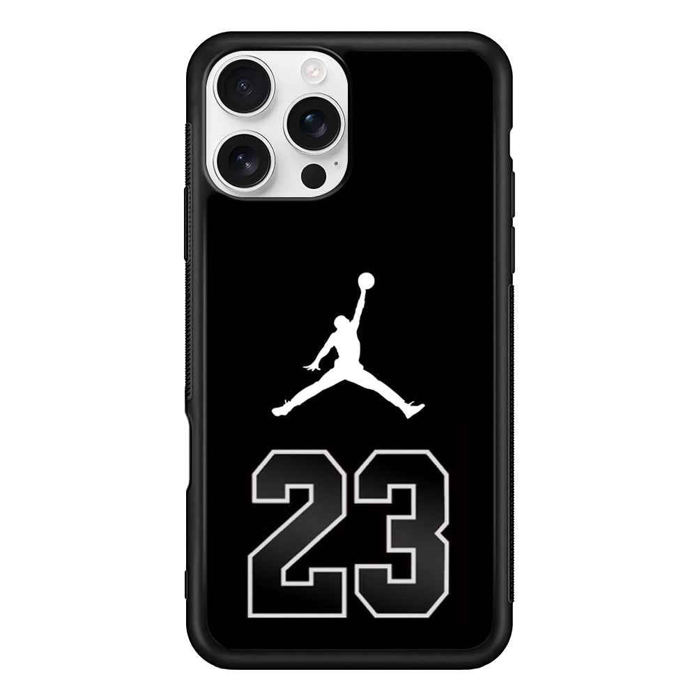Air Jordan Number Jersey iPhone 16 Pro Max Case