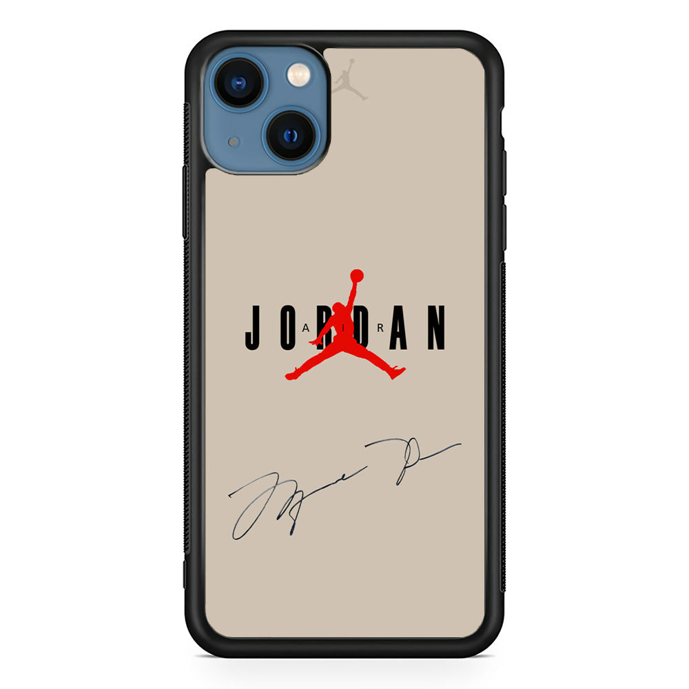 Air Jordan Signature iPhone 14 Plus Case - Carneyforia