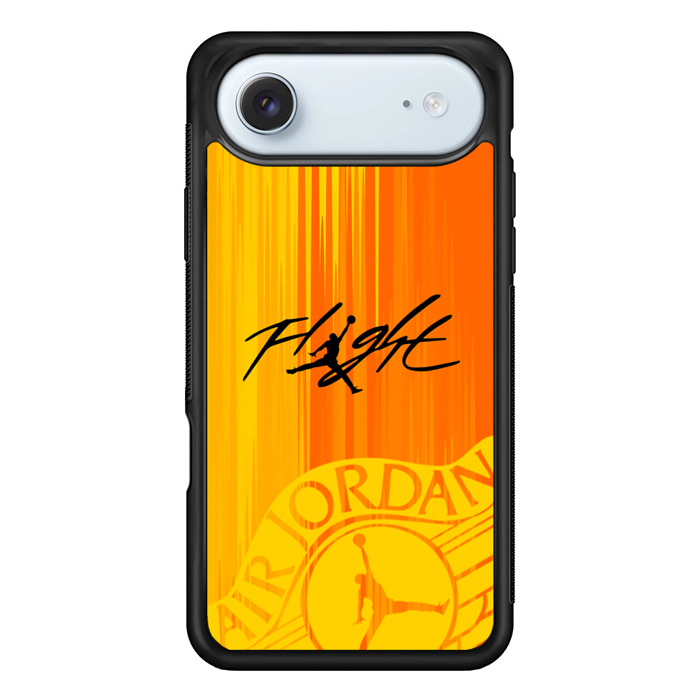 Air Jordan Yellow Sparkle iPhone 17 Air Case