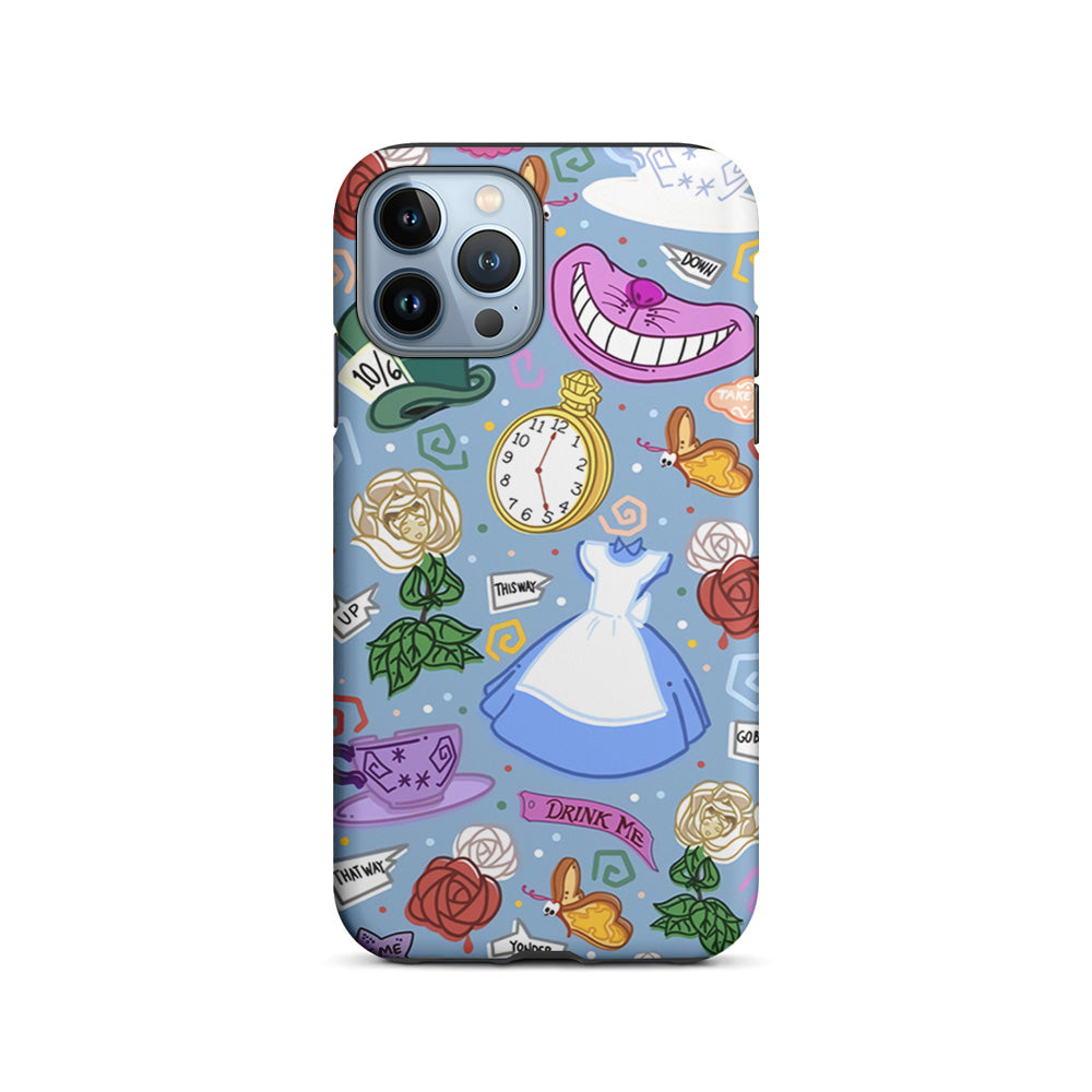 Alice In Wonderland Party's Attribute iPhone 15 Pro Max Case