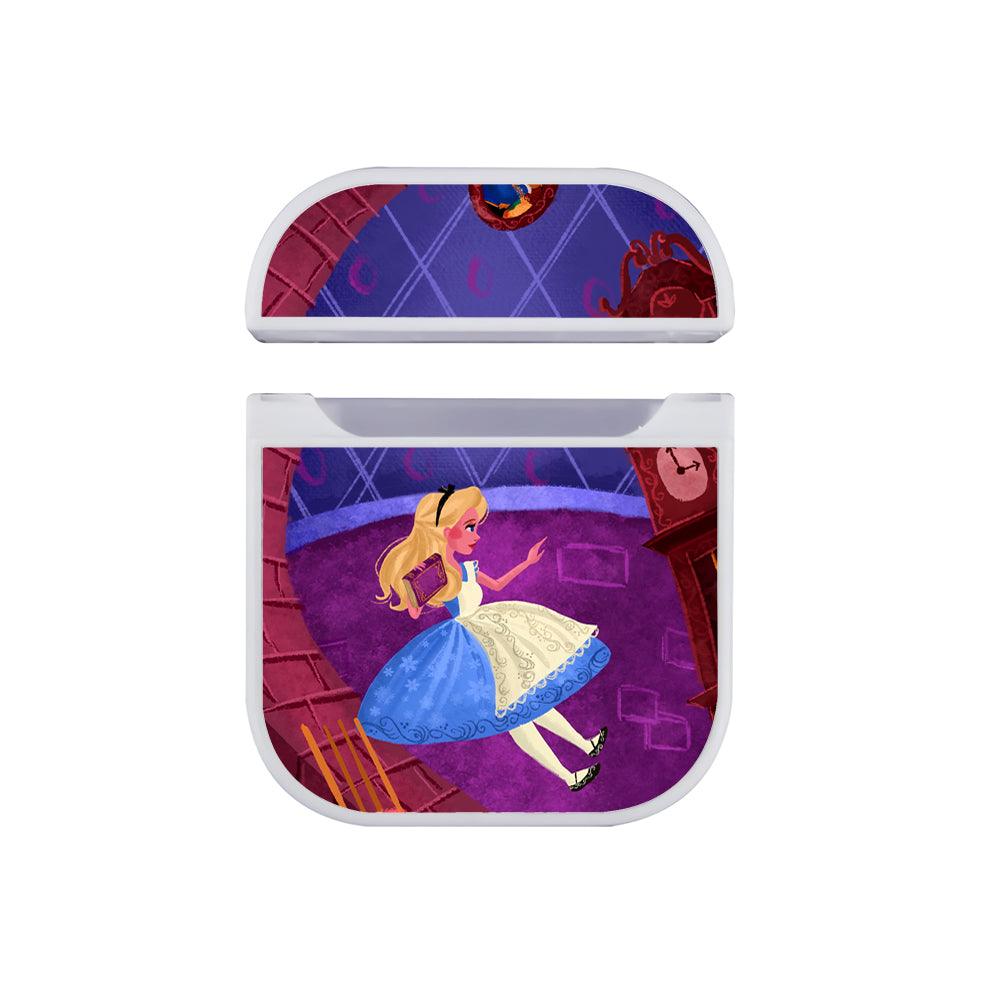 Alice in Wonderland Imagination World Apple Airpods Case White