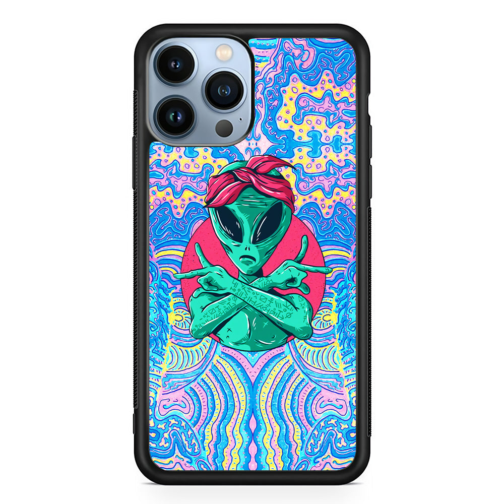 Alien Gangsta Rhythm iPhone 15 Pro Case - Carneyforia