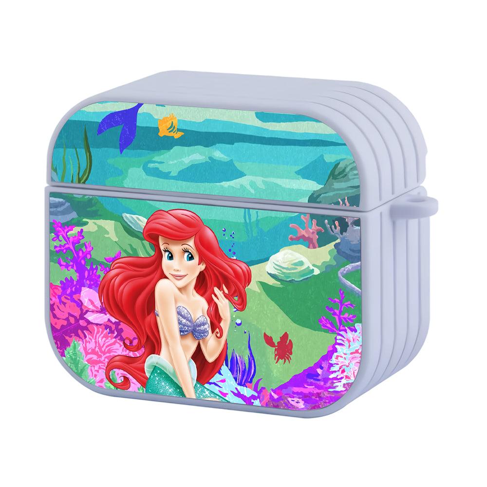 Ariel Mermaid Smile from The Princess Apple Airpods 4 Case White