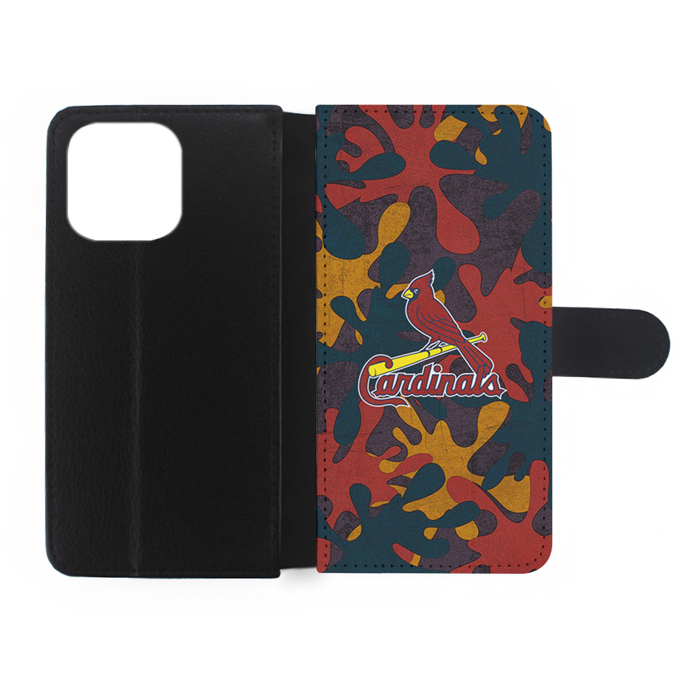 Arizona Cardinals Camo and Emblem iPhone 15 Pro Max Case