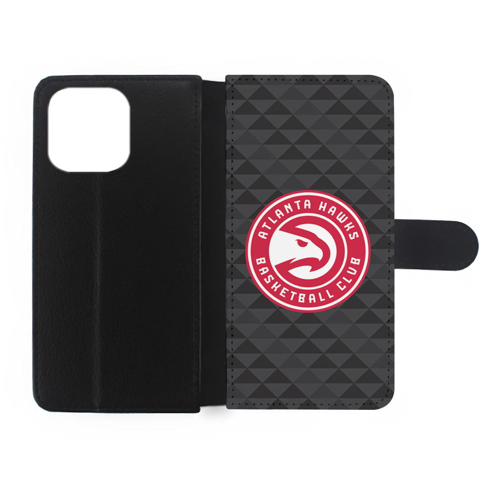 Atlanta Hawks Pattern Of Triangle iPhone 15 Pro Max Case