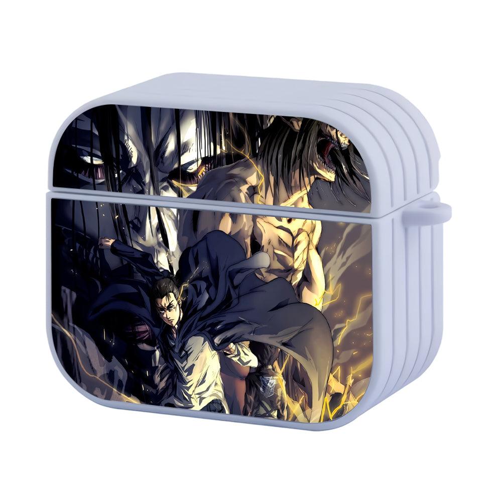 Attack on Titan Evolution of Revenge Apple Airpods 4 Case White
