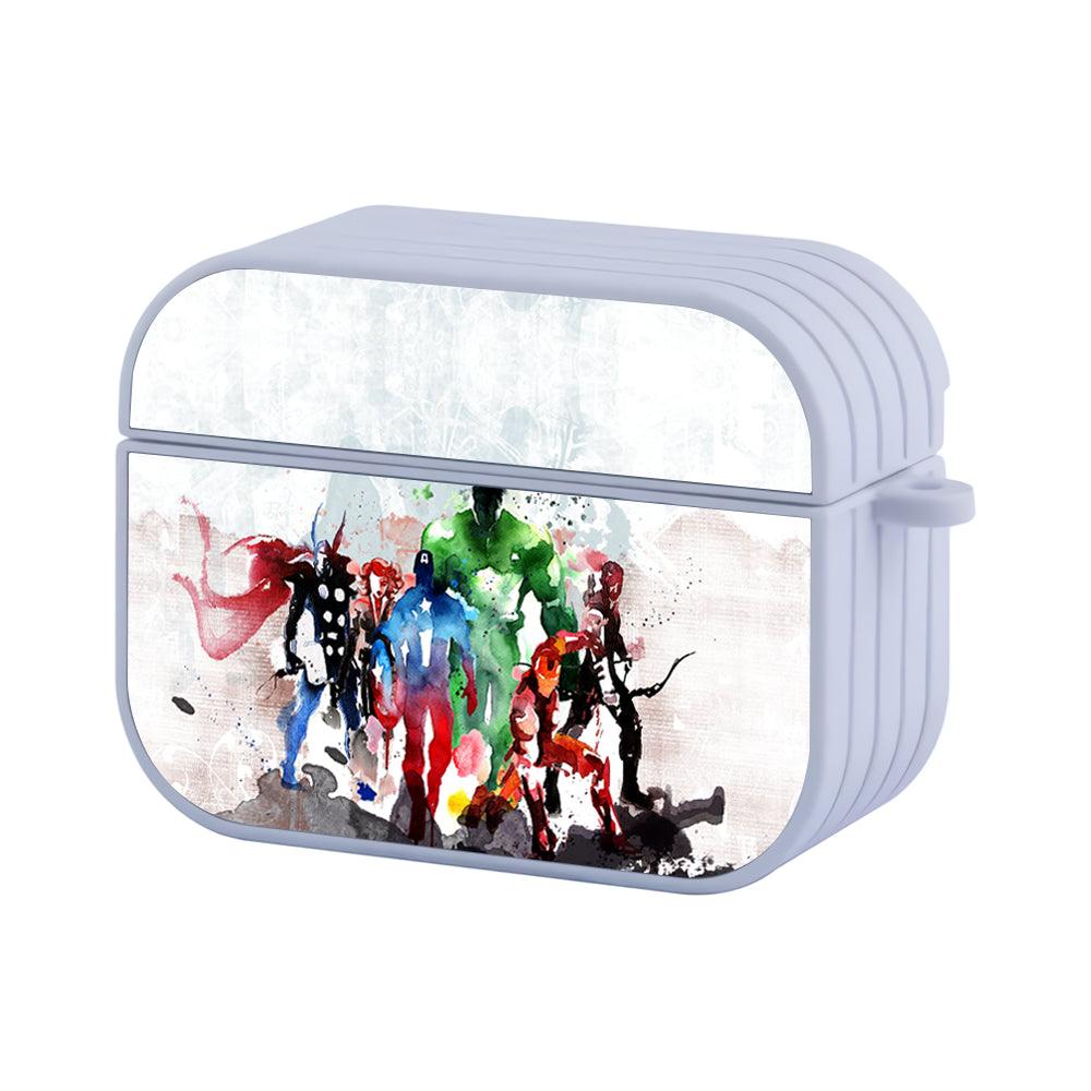 Avengers Painting Abstract Apple Airpods Pro Case White