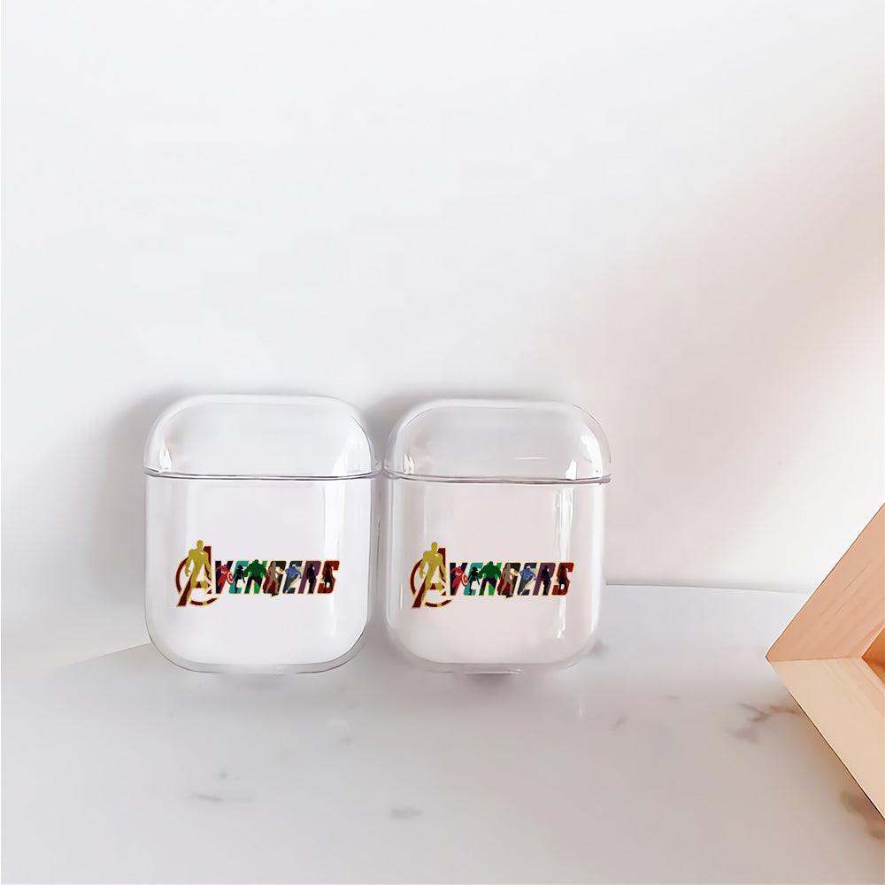 Avengers Team Logo Apple Airpods Clear Case