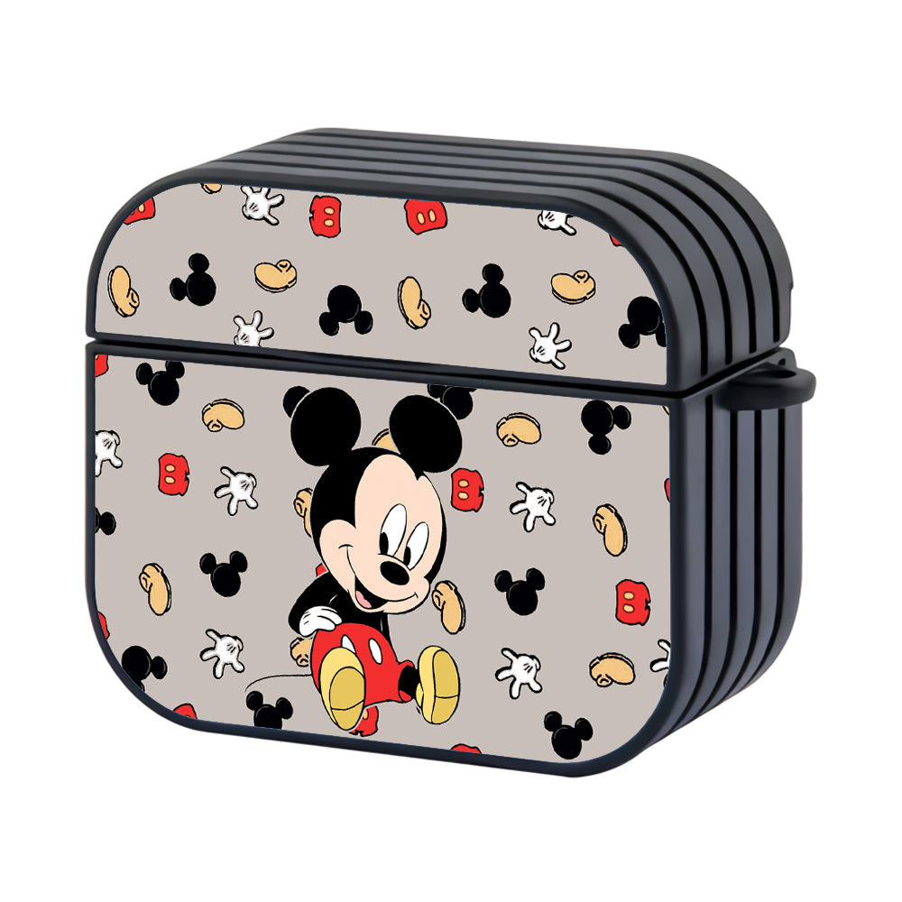 Baby Mickey Cute Apple Airpods 4 Case