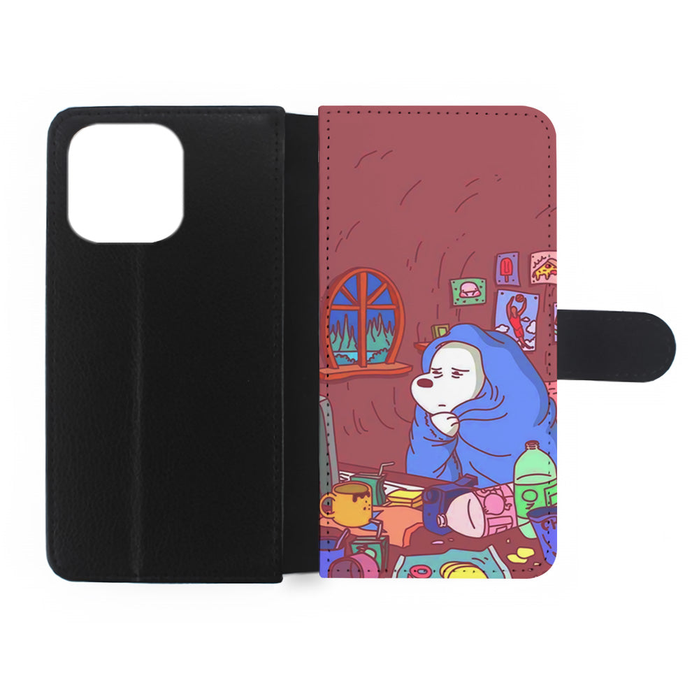 Bare Bear Ice Wacth Film iPhone 15 Pro Max Case
