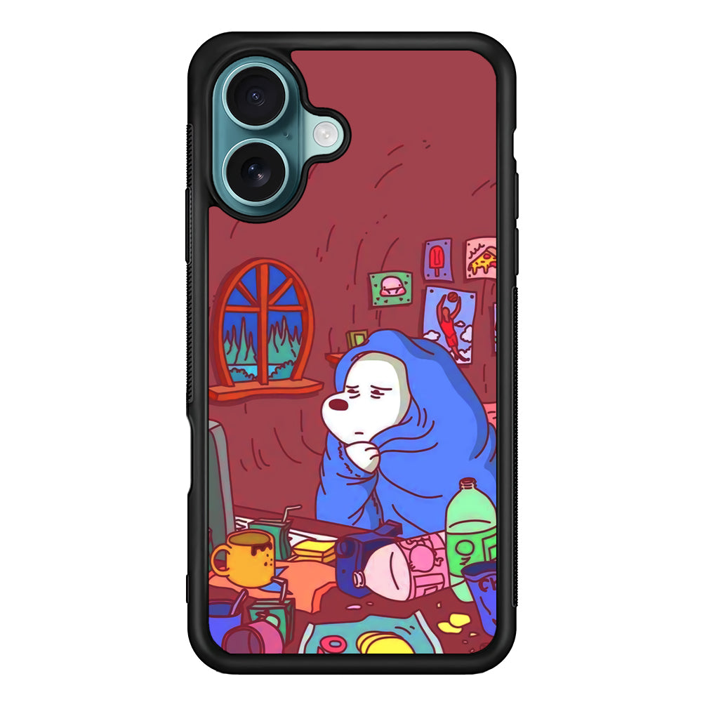 Bare Bear Ice Wacth Film iPhone 17 Case