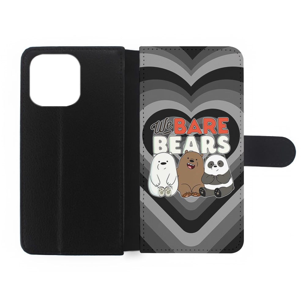 Bare Bears Loving Another iPhone 15 Pro Max Case