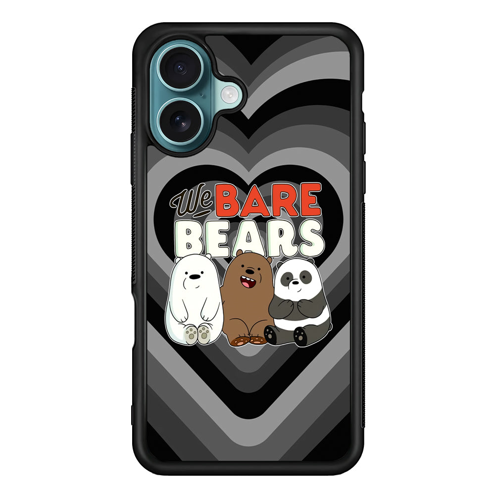 Bare Bears Loving Another iPhone 17 Case