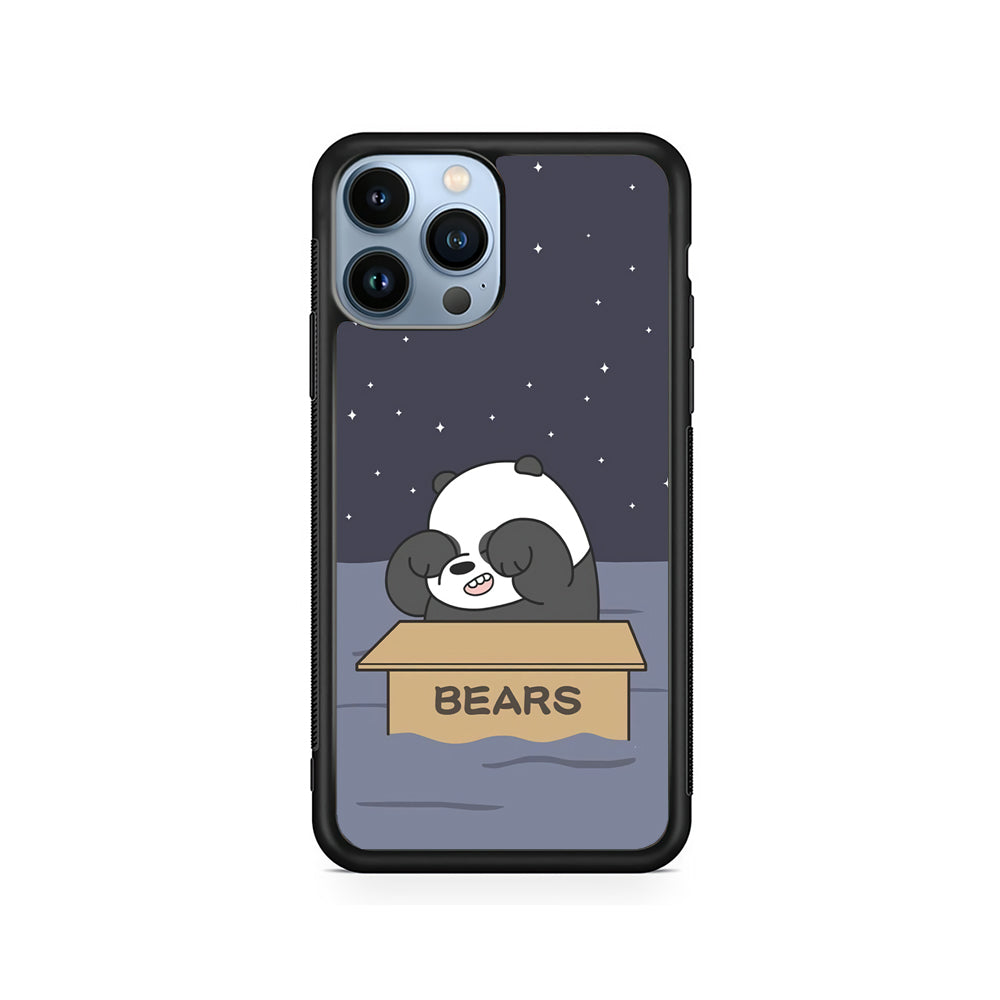 Bare Bears Panda Sail iPhone 15 Pro Max Case