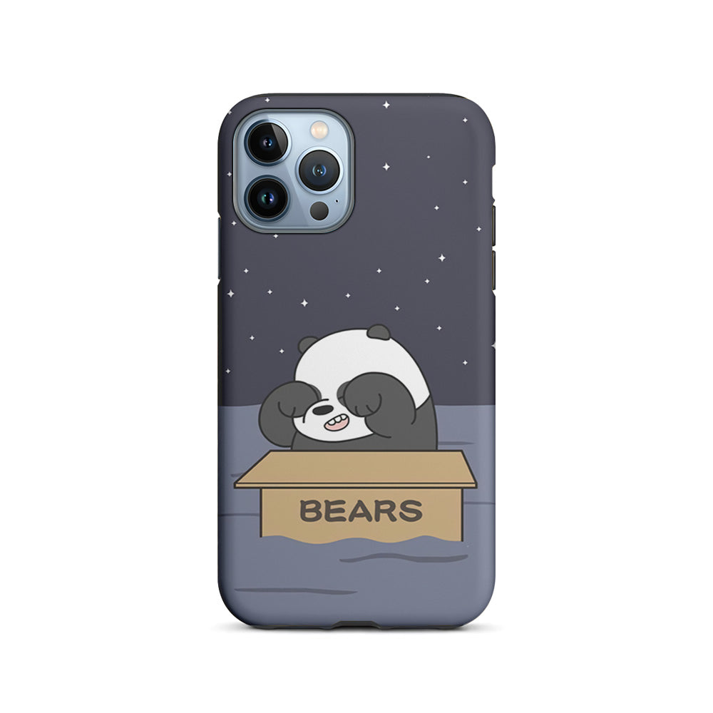 Bare Bears Panda Sail iPhone 15 Pro Max Case