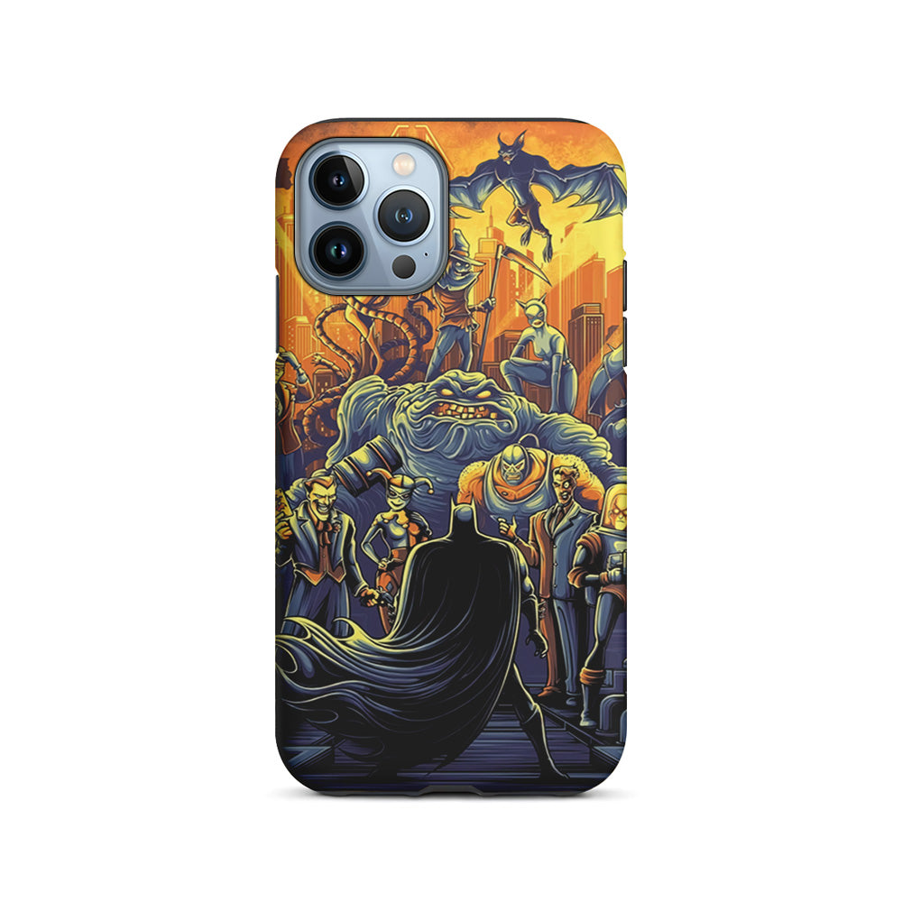 Batman Enemy's Assemble iPhone 15 Pro Max Case