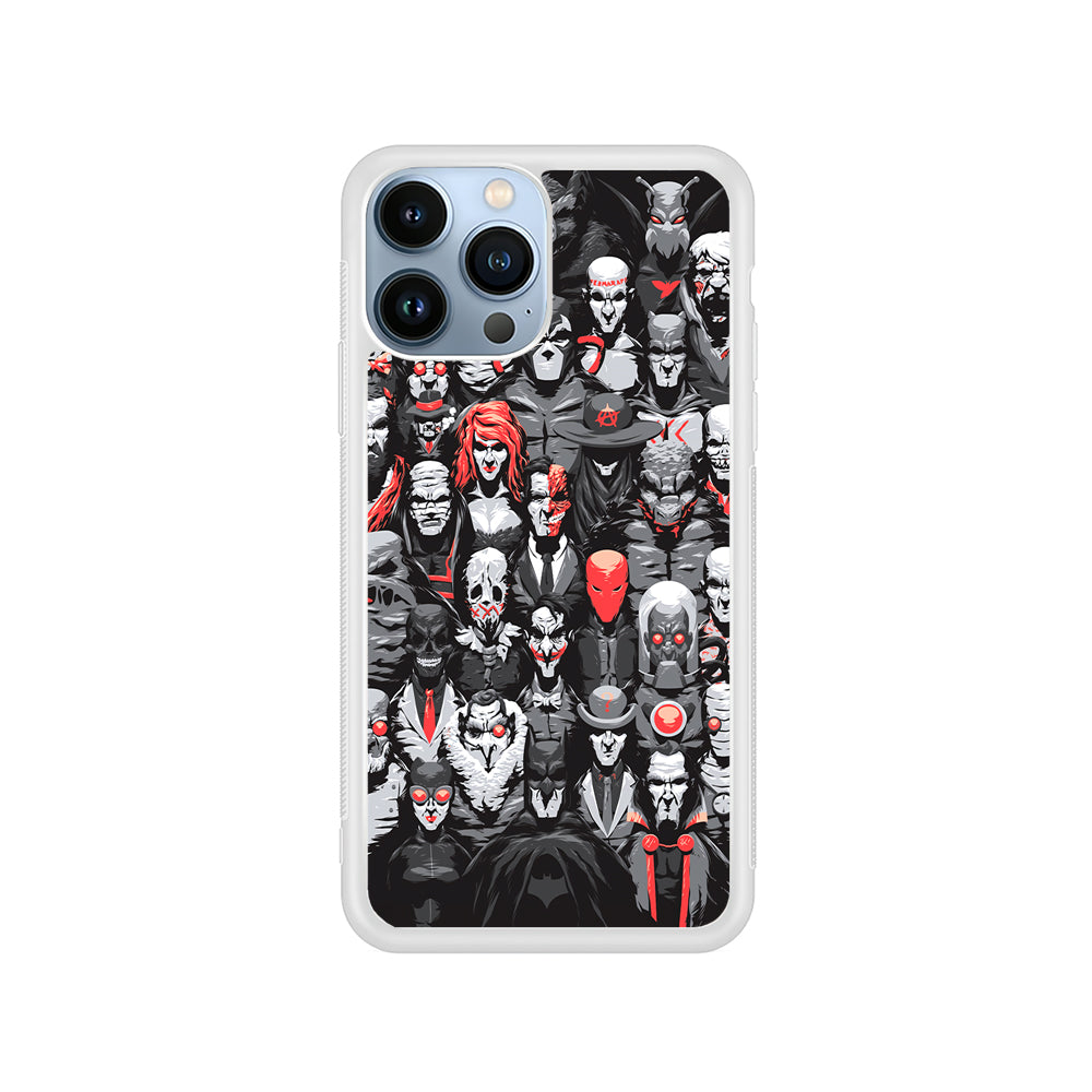 Batman Family One Frame iPhone 15 Pro Max Case