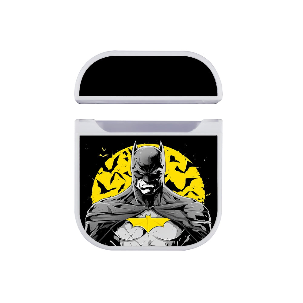 Batman Heroes Apple Airpods Case White