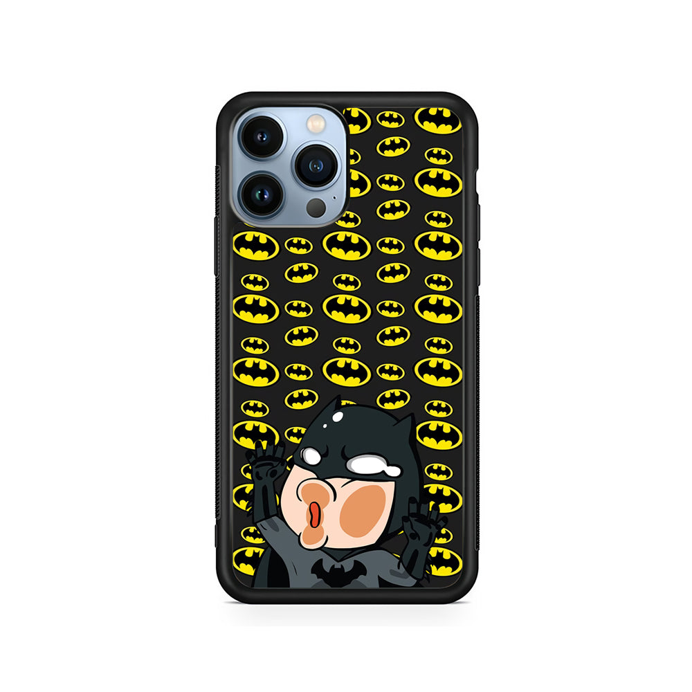 Batman and Invisible Wall iPhone 15 Pro Max Case