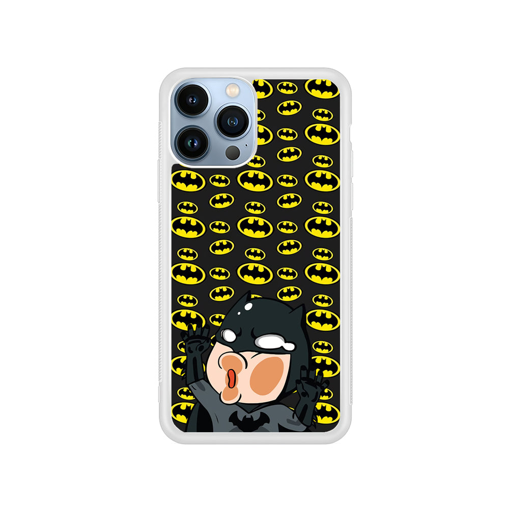 Batman and Invisible Wall iPhone 15 Pro Max Case