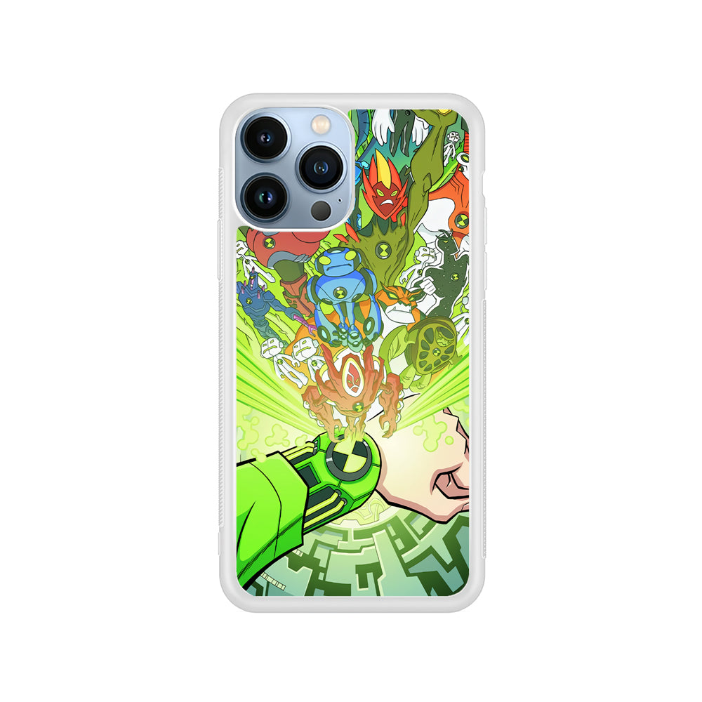 Ben 10 Omnitrix All Hero iPhone 15 Pro Case