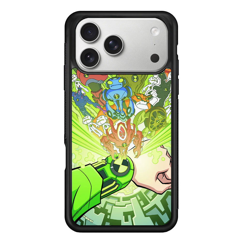 Ben 10 Omnitrix All Hero iPhone 17 Pro Max Case