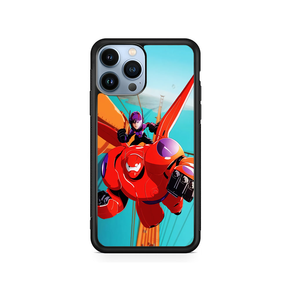 Big 6 Hero Hiro Hamada x Baymax iPhone 15 Pro Case