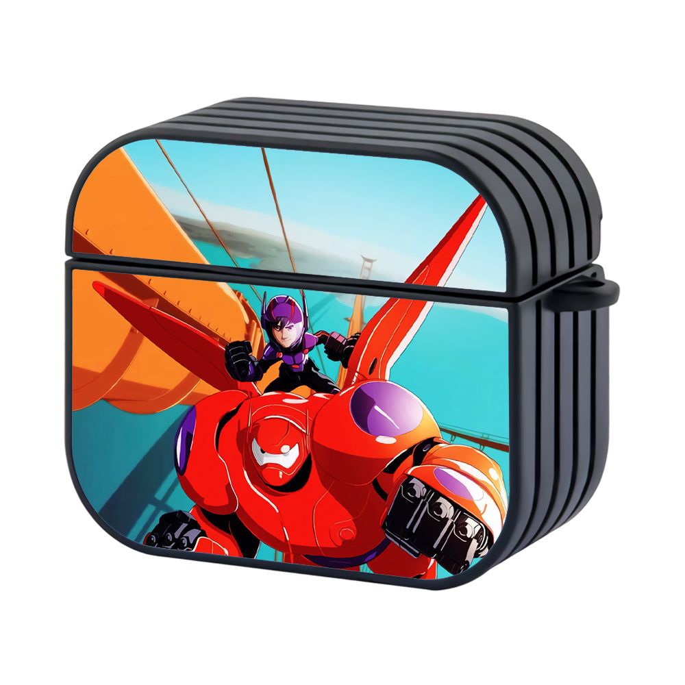 Big Hero Baymax And Hiro Battle Style Apple Airpods 4 Case