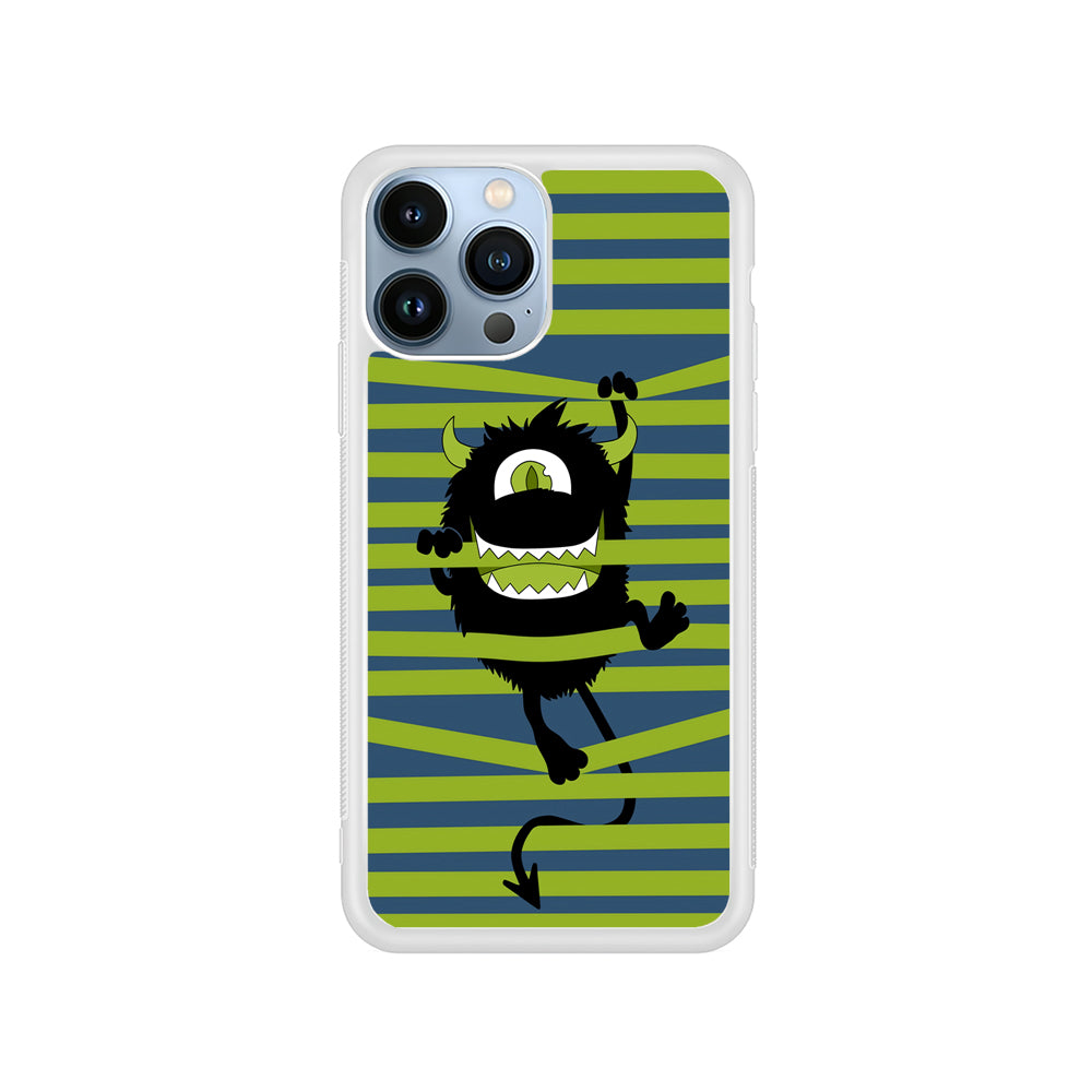 Black Monsters Playground iPhone 14 Pro Case