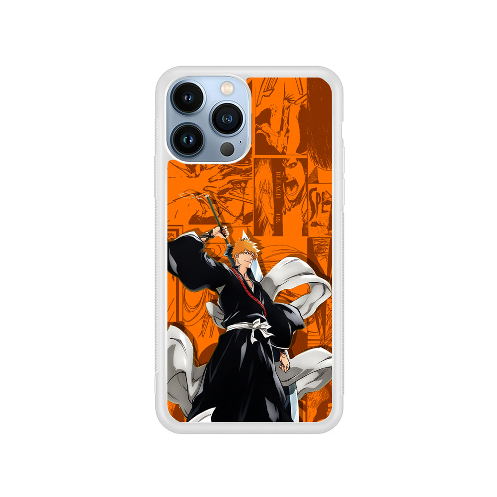 Bleach Ichigo Blow of Determination iPhone 15 Pro Case